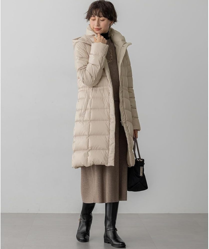 Amazon | [23区] 新色追加/洗える/撥水加工 シレータフタ ロング